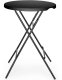Amerbox Stolik koktajlowy barowy cateringowy składany śr. 80x110 cm - czarny 2