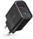 Ładowarka Energenie Ładowarka sieciowa C30W USB-C USB-A 30W - czarna 2