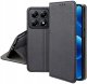 Etui MAGNET do Xiaomi 14T Zamykane Czarne Futerał + Szkło 9H 1