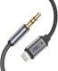 Kabel Boste Przewód audio iPhone Lightning - mini jack 3.5mm 1m - czarny Tech-Protect (1031071) 2