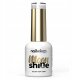 Clavier Nailsology Moon Shine Golden Top Coat brokatowy top hybrydowy Srebrny 8ml 2