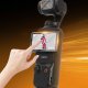 OSŁONA EKRANU + OBIEKTYWU ANTYREFLEKSYJNA FOLIA OCHRONNA ZE SZKŁA HARTOWANEGO DO DJI OSMO POCKET 3 6