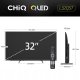 Telewizor CHiQ L32QST TV 32", QLED, Full HD, Google TV, Frameless, Dolby Audio, dbx-tv, HDR 10 1