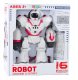 Robot Interaktywny Zdalnie Sterowany RC 16 Funkcji Światła Dźwięki Różowy 6