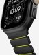 Nomad Stratos Band - titanowa bransoleta do Apple Watch 49mm z FKM (black titanium, volt FKM) 9