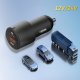 Ładowarka samochodowa do telefonu 12V USB-C 100W | USB-C | USB-A | QC | PD 6