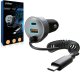 Ładowarka samochodowa do telefonu 12V USB-C 65W | 2xUSB-C | USB-A | QC | PD 1