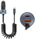 Ładowarka samochodowa do telefonu 12V USB-C 65W | 2xUSB-C | USB-A | QC | PD 3