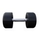 Hantle żeliwne 2x15kg zestaw 30 kg gumowane stała 3