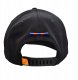 Czapka z daszkiem FC Barcelona bejsbolówka Cap Cross Black FCB 5001GEXNN 4