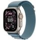 Smartwatch Apple Watch Ultra 3 GPS + Cellular 49mm Natural Titanium / Alpine Loop L Niebieski  (MEWP4QC/A) 1