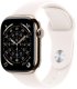 Smartwatch Apple Watch 11 GPS + Cellular 42mm Gold Titanium Sport Band M/L Różowy  (MF8X4WF/A) 1