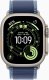 Smartwatch Apple Watch Ultra 3 GPS + Cellular 49mm Natural Titanium / Trail Loop S/M Niebieski  (MEWR4QC/A) 2
