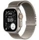 Smartwatch Apple Watch Ultra 3 GPS + Cellular 49mm Natural Titanium / Titanium Milanese Loop L Szary  (MF0E4QC/A) 1