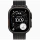 Smartwatch Apple Watch Ultra 3 GPS + Cellular 49mm Black Titanium / Titanium Milanese Loop M Czarny  (MF1Q4QC/A) 2