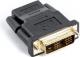 Adapter AV Lanberg HDMI - DVI-D czarny (AD-0013-BK) 1