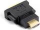 Adapter AV Lanberg HDMI - DVI-D czarny (AD-0014-BK) 1