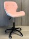 Krzesło obrotowe VASTO OFFICE PU PINK+WHITE SMOKE 6