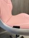 Krzesło obrotowe VASTO OFFICE PU PINK+WHITE SMOKE 9