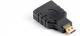 Adapter AV Lanberg HDMI Micro - HDMI czarny (AD-0015-BK) 1