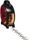 Konstsmide Cable reel, Fairy lights, Black, Red, Plastic, IP44, Black, 1200 bulb(s) 15