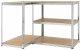 Bauerkraft Regał metalowy magazynowy 180x90x40 cm 11