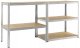 Bauerkraft Regał metalowy magazynowy 180x90x40 cm 12