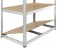 Bauerkraft Regał metalowy magazynowy 180x90x40 cm 4