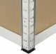 Bauerkraft Regał metalowy magazynowy 180x90x40 cm 7