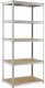 Bauerkraft Regał metalowy magazynowy 180x90x40 cm 9