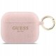 Etui Guess Silicone Glitter Ring do Apple AirPods Pro 3 różowy 1