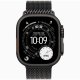 Smartwatch Apple Watch Ultra 3 GPS + Cellular 49mm Black Titanium / Titanium Milanese Loop S Czarny  (MF1N4QP/A) 2