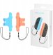 JYS 2x Uchwyt Grip na Joy-Con pionowy + pasek JYS-NS2280 do Nintendo Switch 2 Niebieski - Pomarańczowy (SB11087) 6