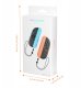 JYS 2x Uchwyt Grip na Joy-Con pionowy + pasek JYS-NS2280 do Nintendo Switch 2 Niebieski - Pomarańczowy (SB11087) 9