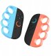 2x Uchwyt Bokserski Box Na Joy-con Nintendo Switch 2 / Nsw2 / Fitness Boxing / Jys-ns2298 / Niebieski - Pomarańczowy 7