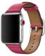 Apple Pasek w kolorze amarantowym z klamrą klasyczną do koperty 42 mm (MQV22ZM/A) 2