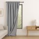 Zasłona blackout 100% CORITA stalowa 140x270 taśma wave RESTILO 3
