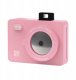 Aparat 2mp Natychmiastowy Wydruk 300 Dpi Bluetooth Led + Wkłady / Hanin Z5s / Różowy 1