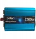 Przetwornica samochodowa 12V/230V 1500W czysty sinus, pilot, LCD 2