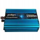 Przetwornica samochodowa 24V/230V 1500W czysty sinus, pilot, LCD 2