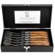 Forks Laguiole Olive Wood SET 6 SdV 1