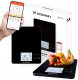 Waga kuchenna Wozinsky Waga kuchenna Wozinsky WIK-10 inteligentna z wyświetlaczem cyfrowym Bluetooth aplikacja - czarna 1