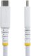 Kabel USB StarTech STARTECH.COM 2m Biały USB-C kabel 60W 3A PD Dwuwarstwowy pleciony Nylon-TPE-pokrowiec wytrzymały USBC Laptop-Handy kabel 2