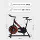 Rower treningowy Gorilla Sports F25x50 4