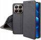 Etui MAGNET do Xiaomi 15T Pro 5G Zamykane Czarne Futerał + Szkło 9H 5