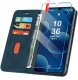 krainaGSM ETUI Z KLAPKĄ do Samsung A17 5G Zamykane Magnetyczne Skórzane + Szkło 9H 1