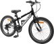 vidaXL Rower Górski 20 Cali 6-Speed dla 5-8 latków Czarny 2
