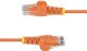 StarTech N6PAT50CMORS kabel sieciowy Pomarańczowy 0,5 m Cat6 U/UTP (UTP) 3