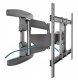 Uchwyt do telewizora 32"-85", na ścianę, obrotowy, do 30kg, VESA, regulacja 7
