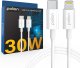 Przewód USB-C/ LIGHTNING | 30W| PD | 1m 1